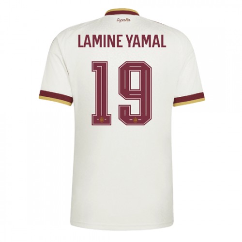 Espanja Lamine Yamal #19 Vieraspaita MM-kisat 2026 Lyhythihainen
